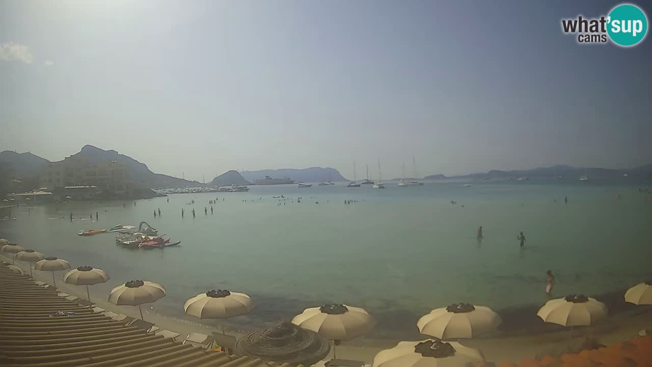 Webcam Terza Spiaggia Golfo Aranci – Liveblick auf den Strand