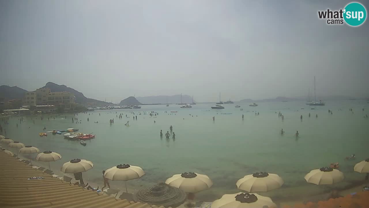 Webcam Terza Spiaggia Golfo Aranci – Vue en direct de la plage