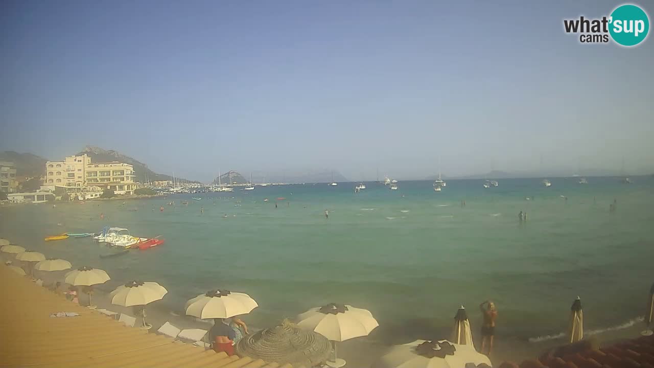 Webcam Terza Spiaggia Golfo Aranci – Liveblick auf den Strand