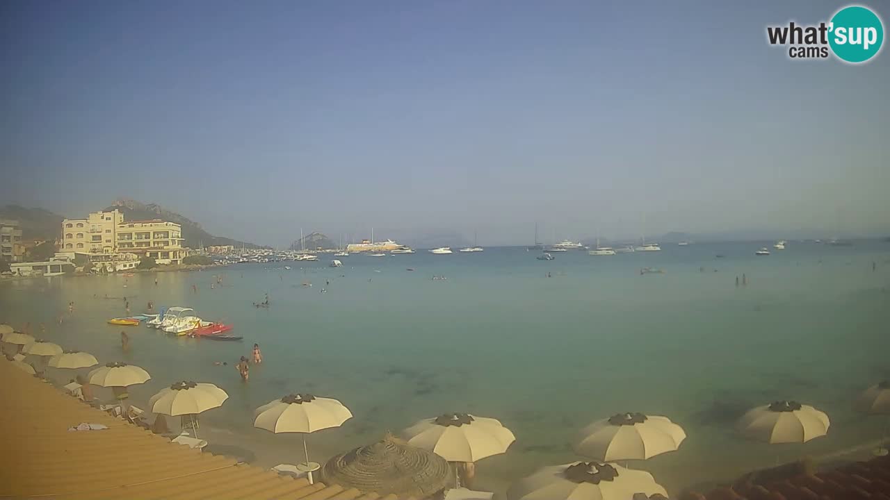 Webcam Terza Spiaggia Golfo Aranci – Vue en direct de la plage