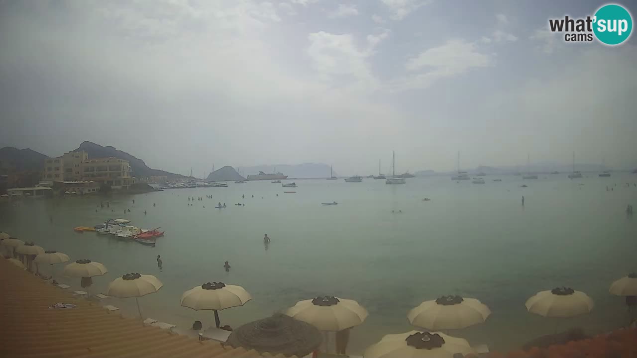 Webcam Terza Spiaggia Golfo Aranci – Vista en directo de la playa
