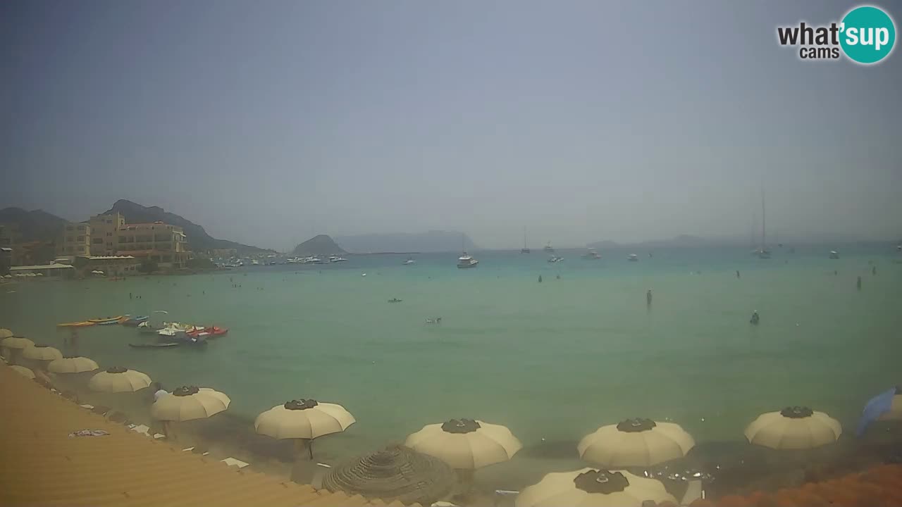 Webcam Terza Spiaggia Golfo Aranci – Vue en direct de la plage