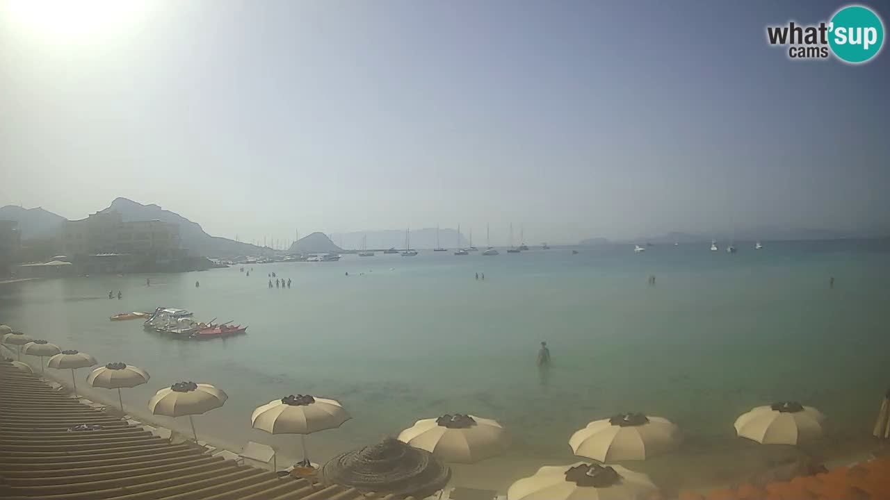 Webcam Terza Spiaggia Golfo Aranci – Liveblick auf den Strand