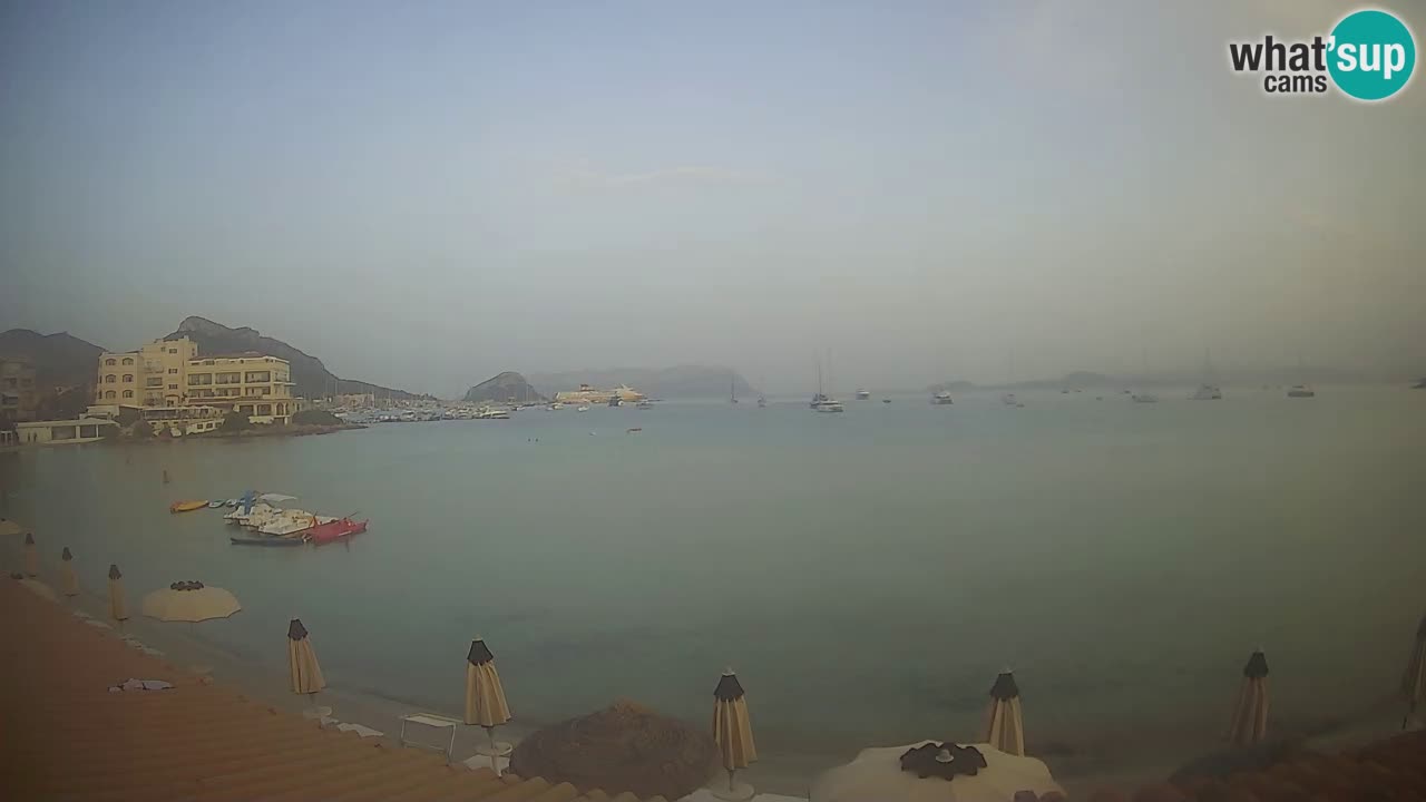 Webcam Terza Spiaggia Golfo Aranci – Vue en direct de la plage