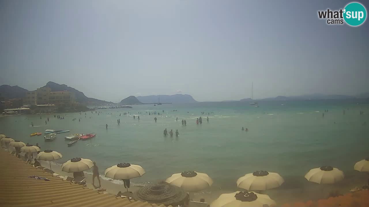 Webcam Terza Spiaggia Golfo Aranci – Liveblick auf den Strand
