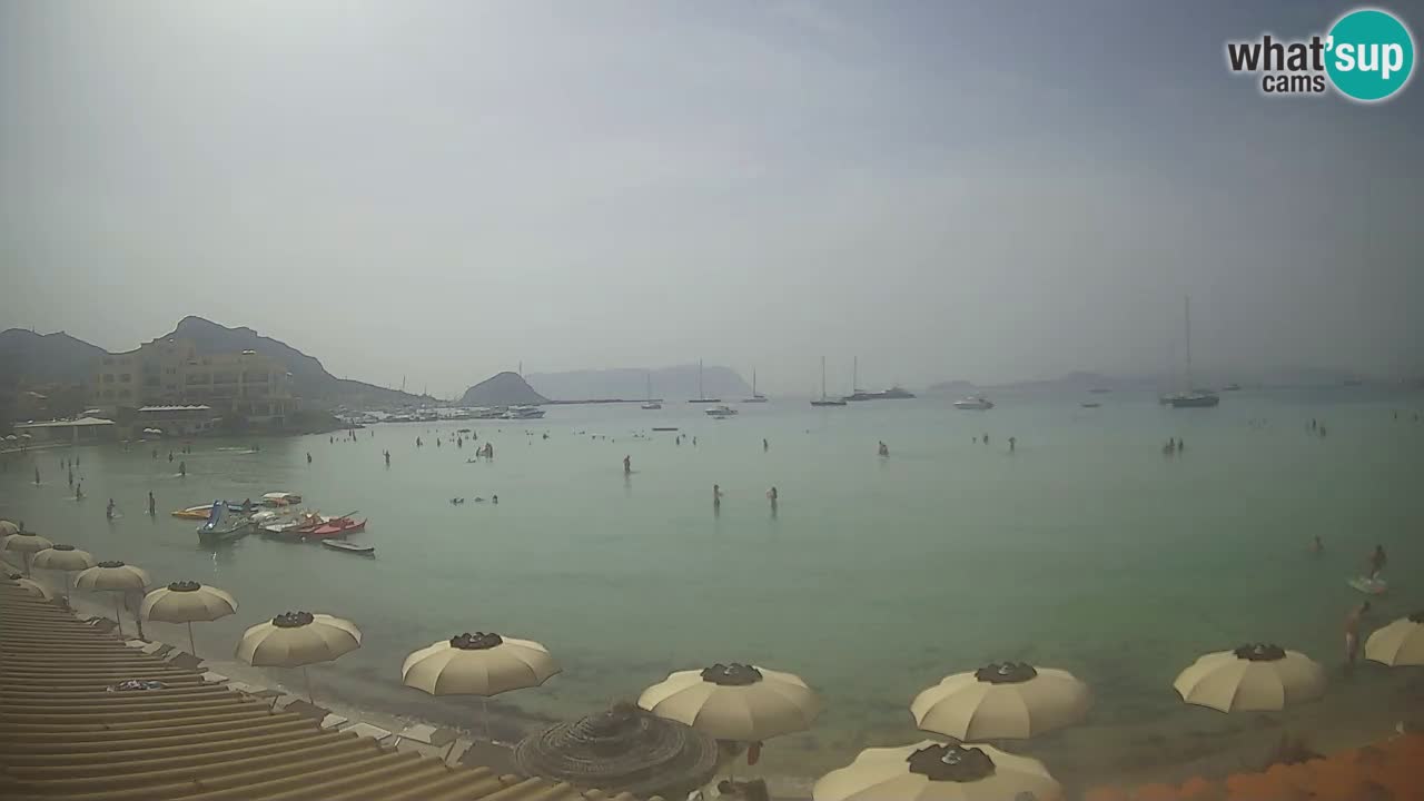Webcam Terza Spiaggia Golfo Aranci – Vue en direct de la plage