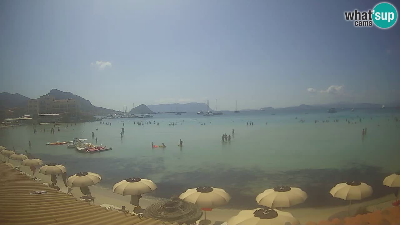 Webcam Terza Spiaggia Golfo Aranci – Vista en directo de la playa
