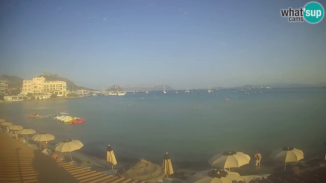 Webcam Terza Spiaggia Golfo Aranci – Liveblick auf den Strand