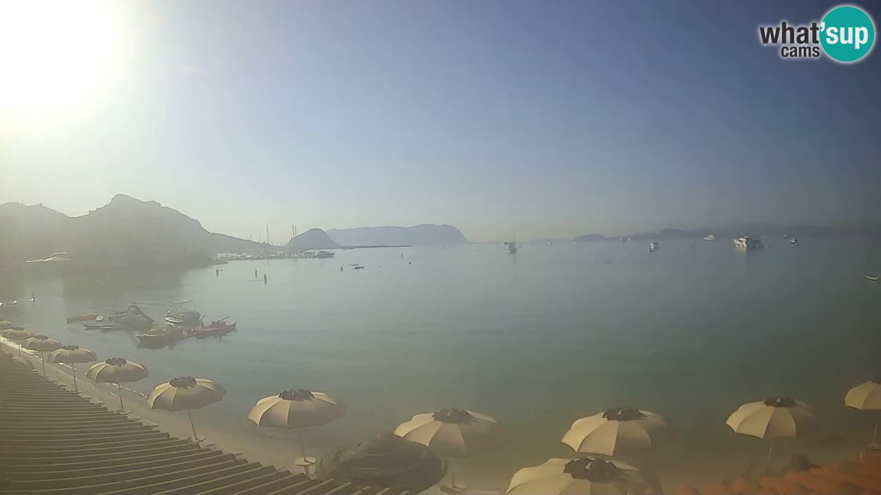 Webcam Terza Spiaggia Golfo Aranci – Liveblick auf den Strand
