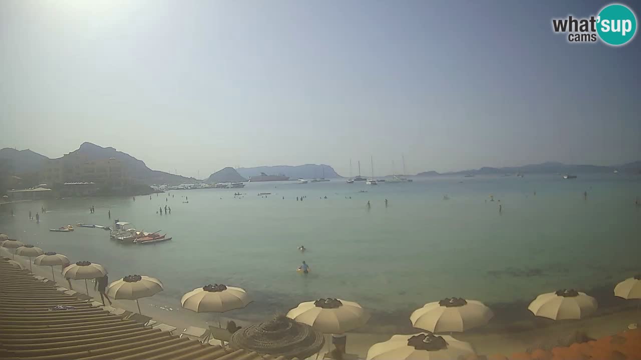 Webcam Terza Spiaggia Golfo Aranci – Vue en direct de la plage