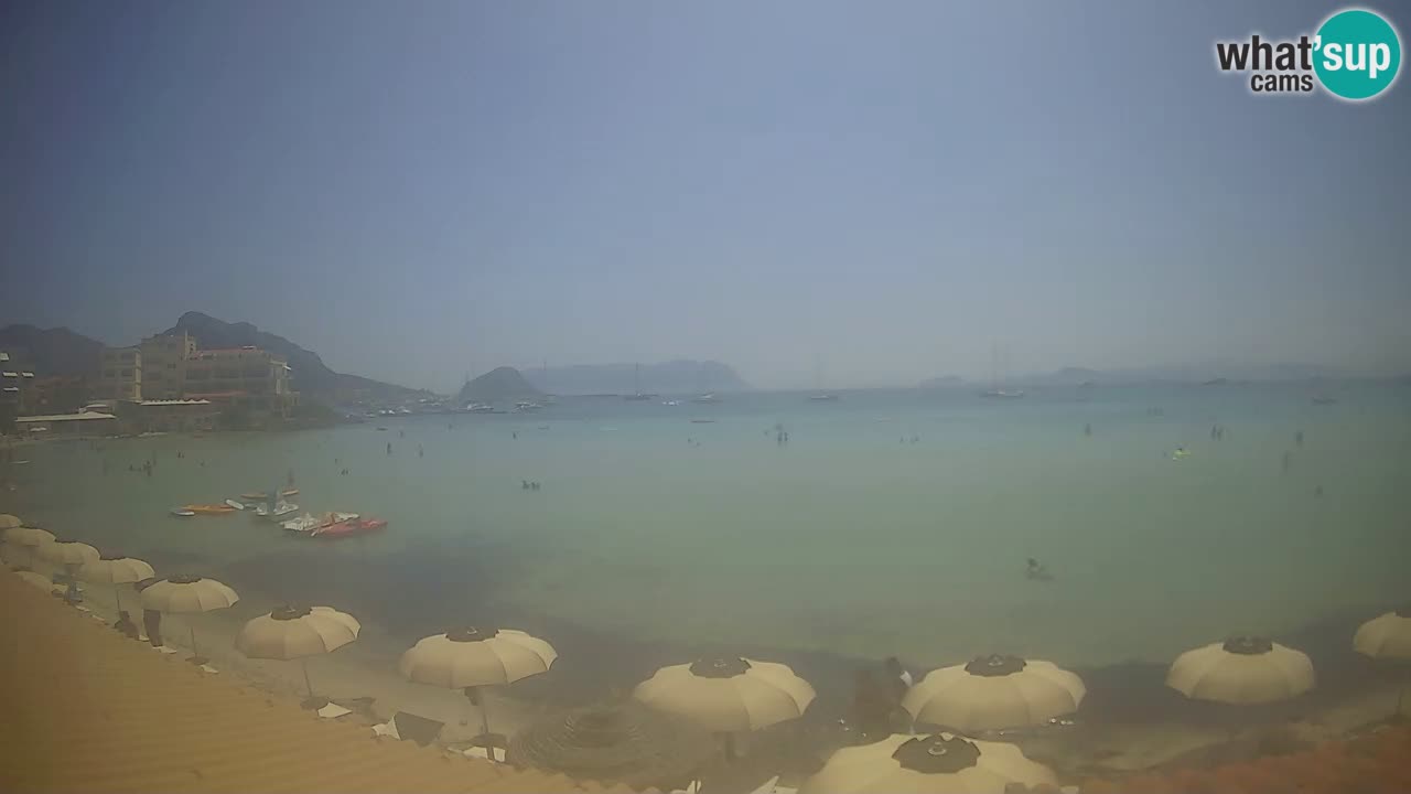 Web kamera Terza Spiaggia Golfo Aranci – Pogled uživo na plažu