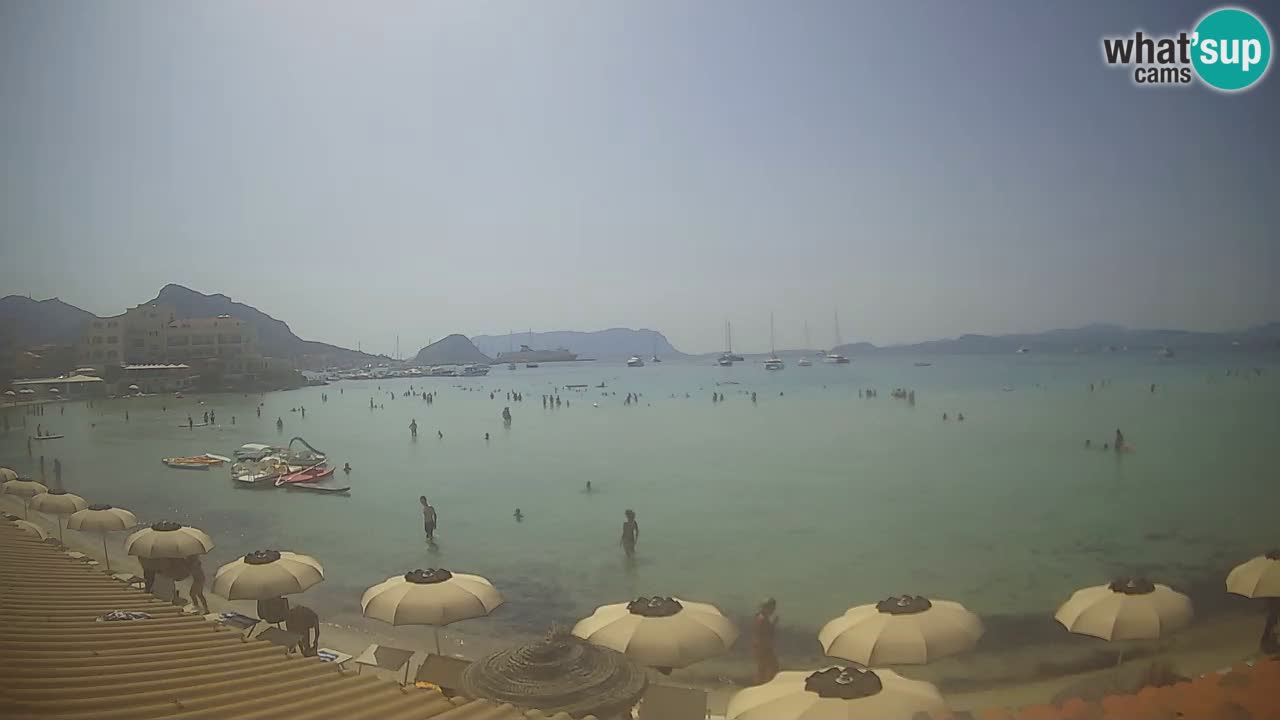 Webcam Terza Spiaggia Golfo Aranci – Vista en directo de la playa