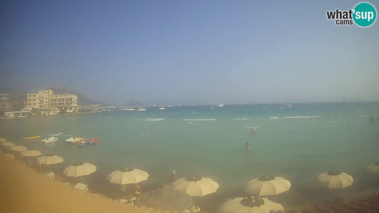 Webcam Terza Spiaggia Golfo Aranci – Liveblick auf den Strand