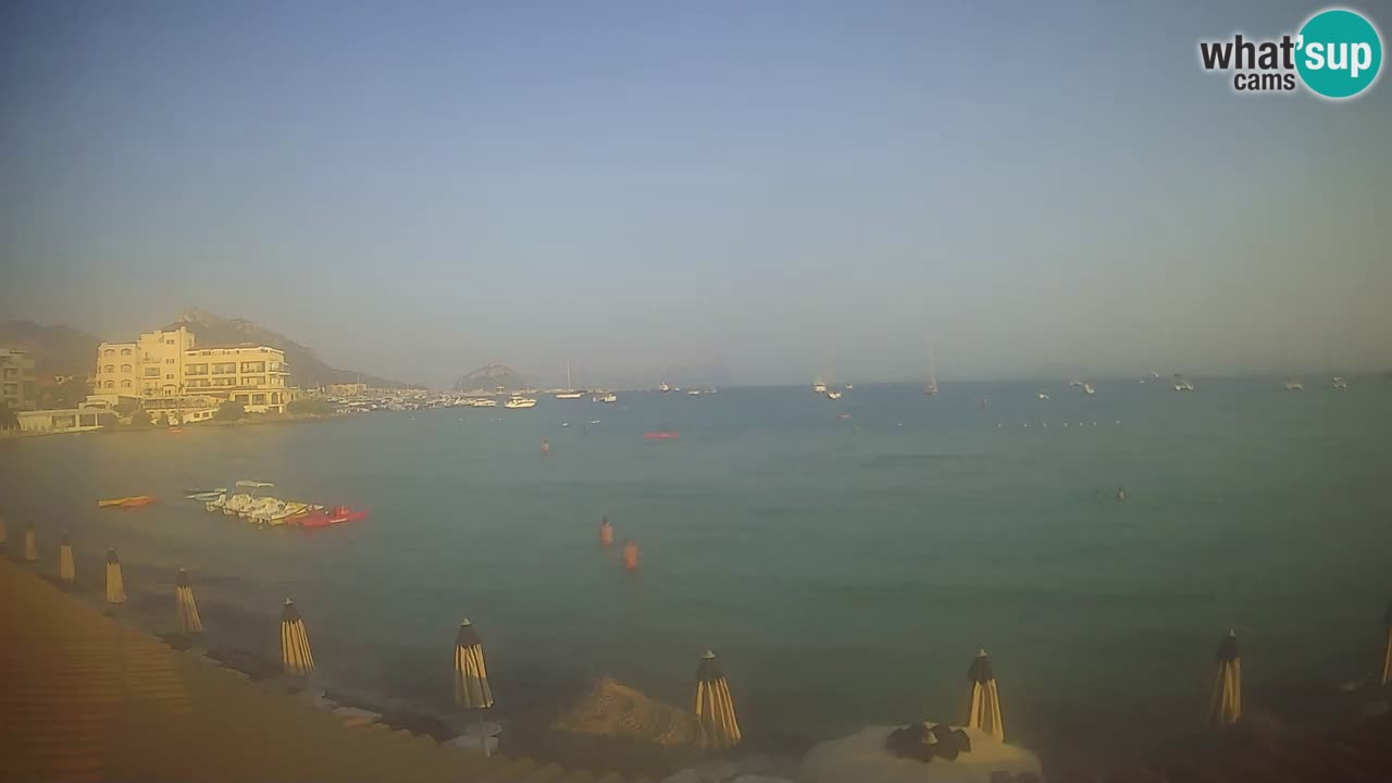 Webcam Terza Spiaggia Golfo Aranci – Vista en directo de la playa