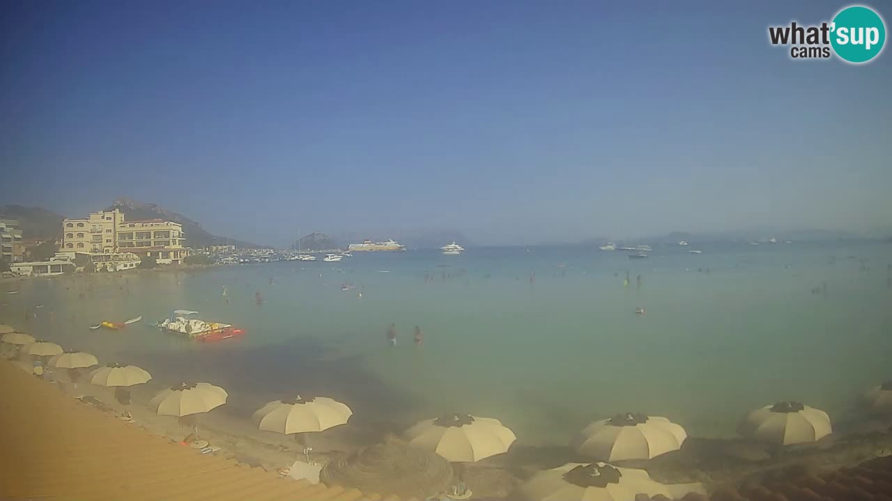 Webcam Terza Spiaggia Golfo Aranci – Vista en directo de la playa