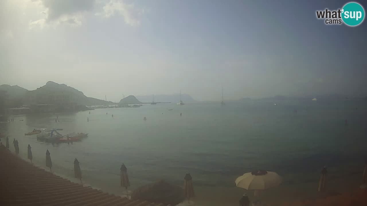 Webcam Terza Spiaggia Golfo Aranci – Liveblick auf den Strand