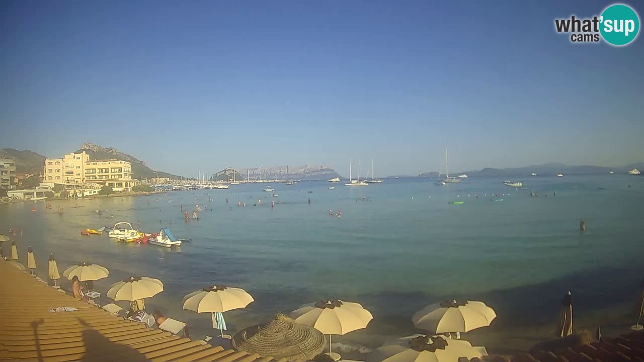 Webcam Terza Spiaggia Golfo Aranci – Vue en direct de la plage