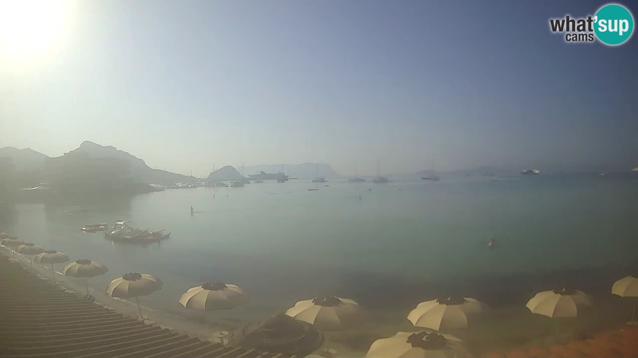 Webcam Terza Spiaggia Golfo Aranci – Vue en direct de la plage
