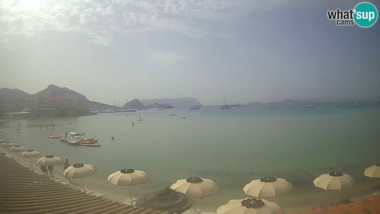 Web kamera Terza Spiaggia Golfo Aranci – Pogled uživo na plažu