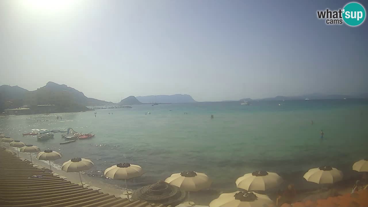 Webcam Terza Spiaggia Golfo Aranci – Liveblick auf den Strand