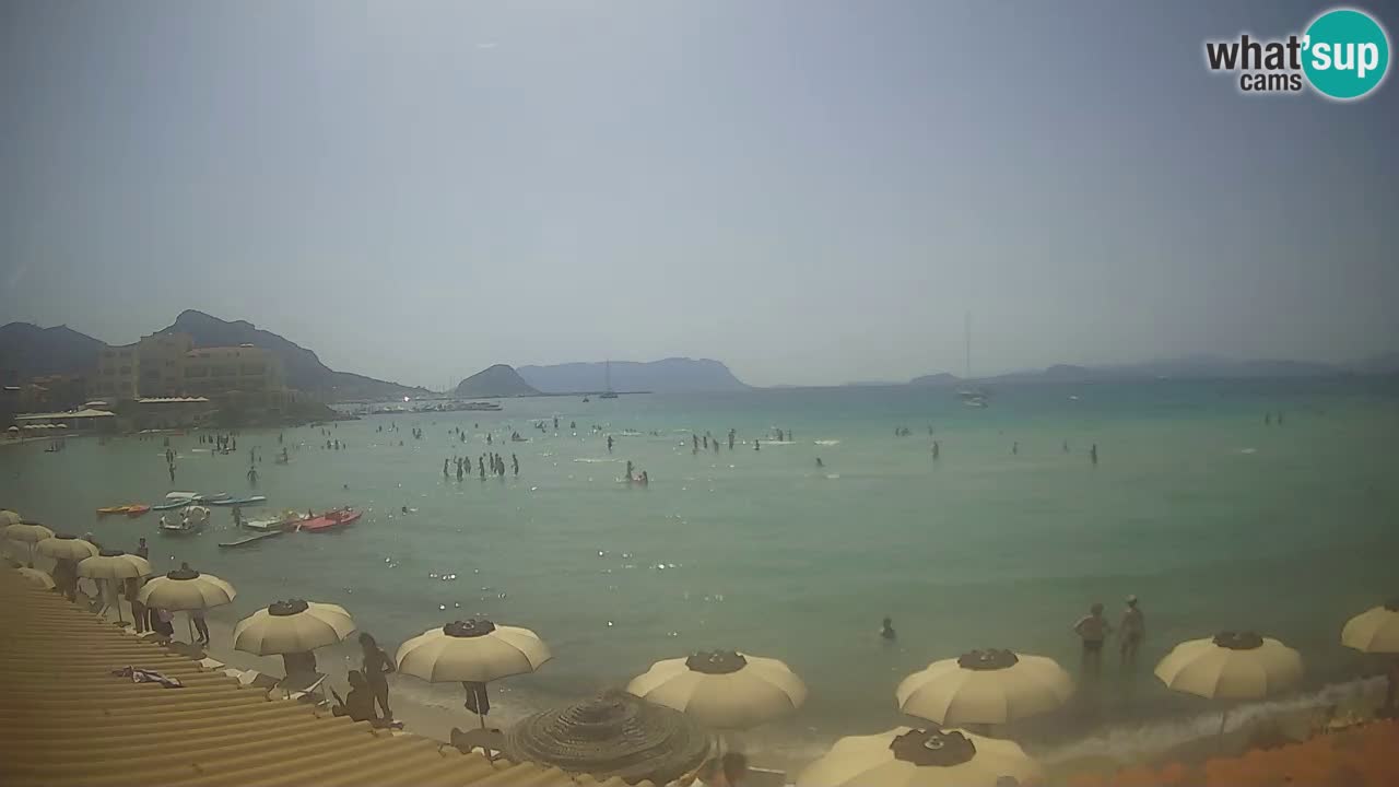 Web kamera Terza Spiaggia Golfo Aranci – Pogled uživo na plažu