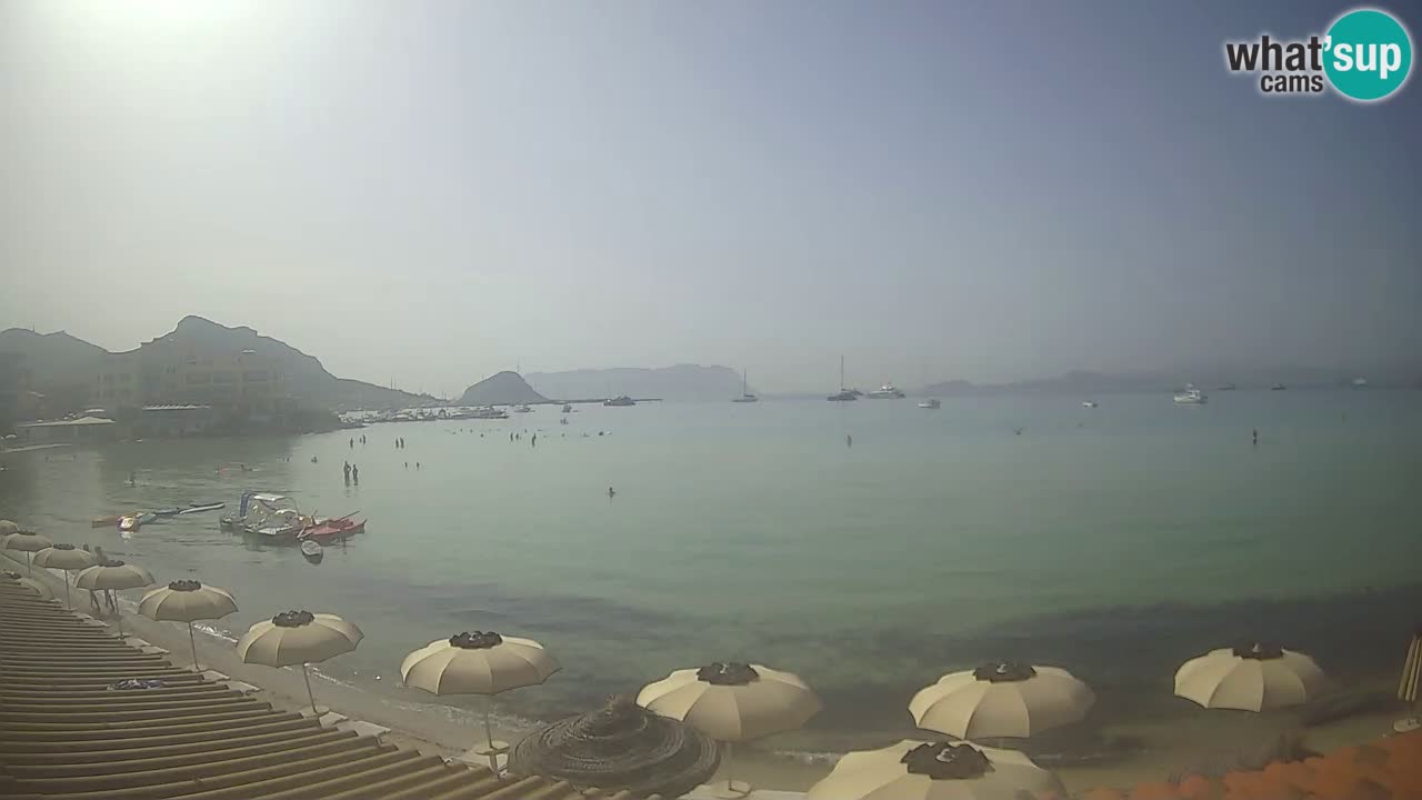Webcam Terza Spiaggia Golfo Aranci – Liveblick auf den Strand
