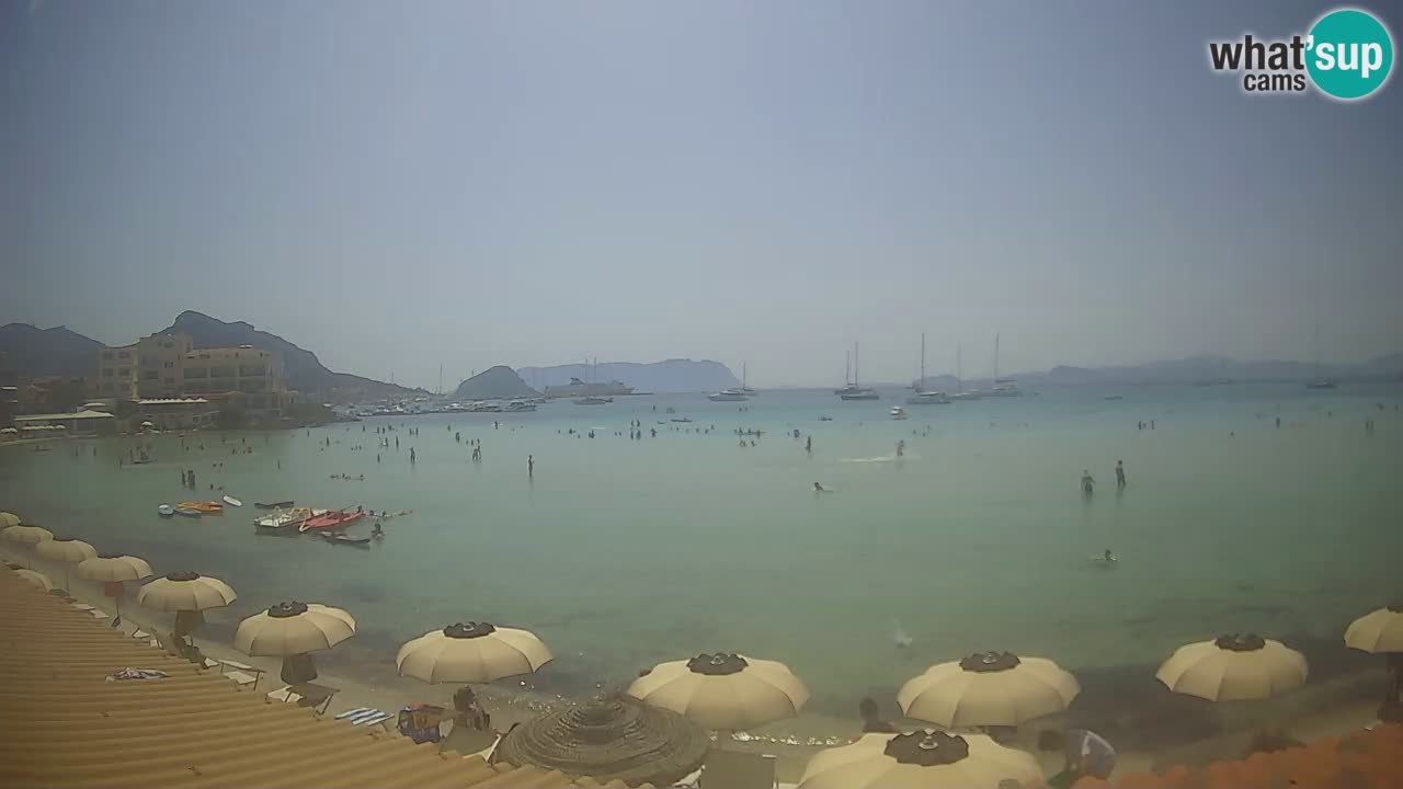 Webcam Terza Spiaggia Golfo Aranci – Vista en directo de la playa