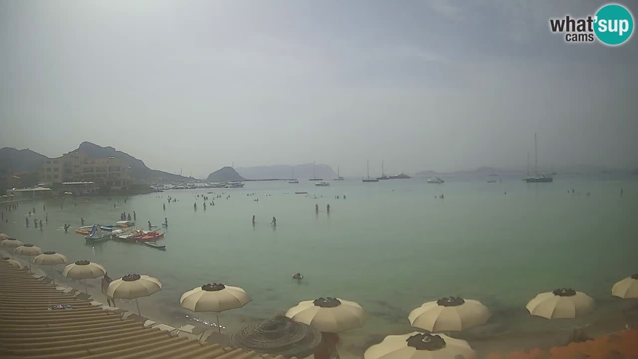 Webcam Terza Spiaggia Golfo Aranci – Liveblick auf den Strand