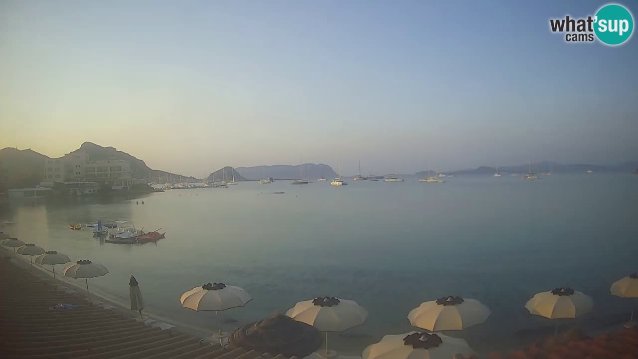 Webcam Terza Spiaggia Golfo Aranci – Vue en direct de la plage