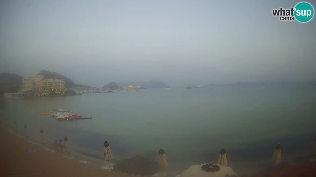 Webcam Terza Spiaggia Golfo Aranci – Vista en directo de la playa
