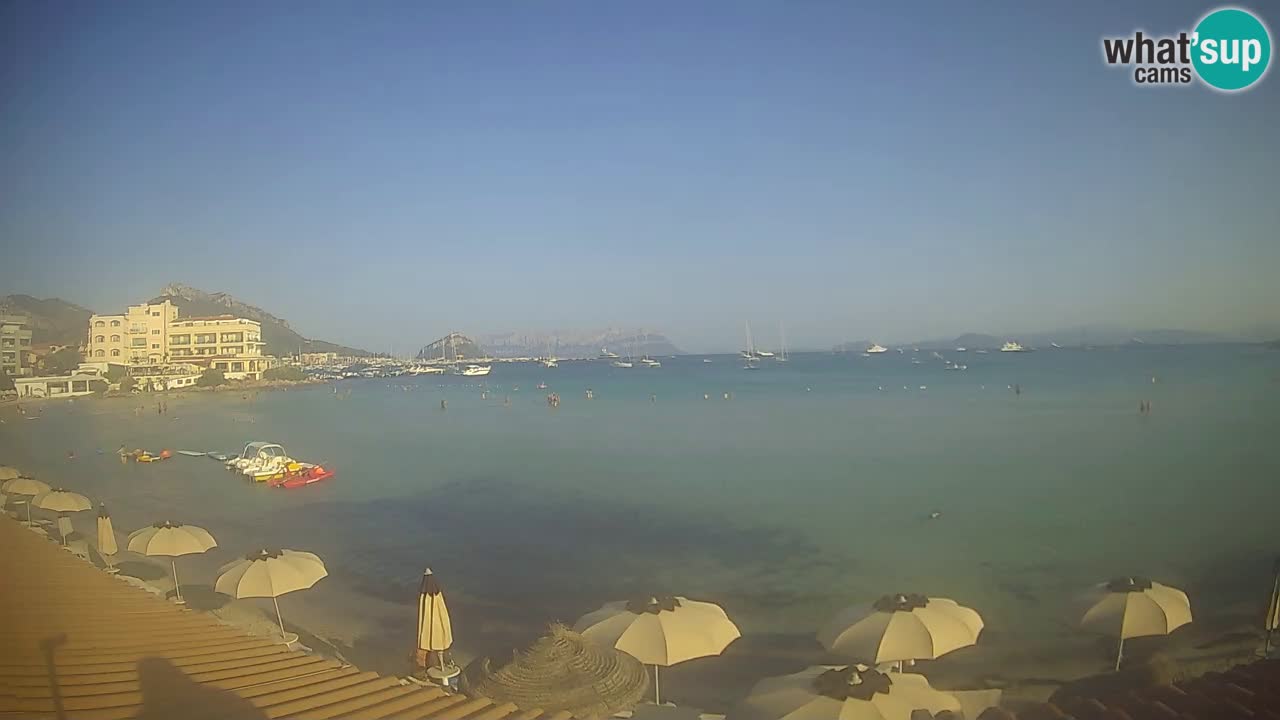 Webcam Terza Spiaggia Golfo Aranci – Liveblick auf den Strand