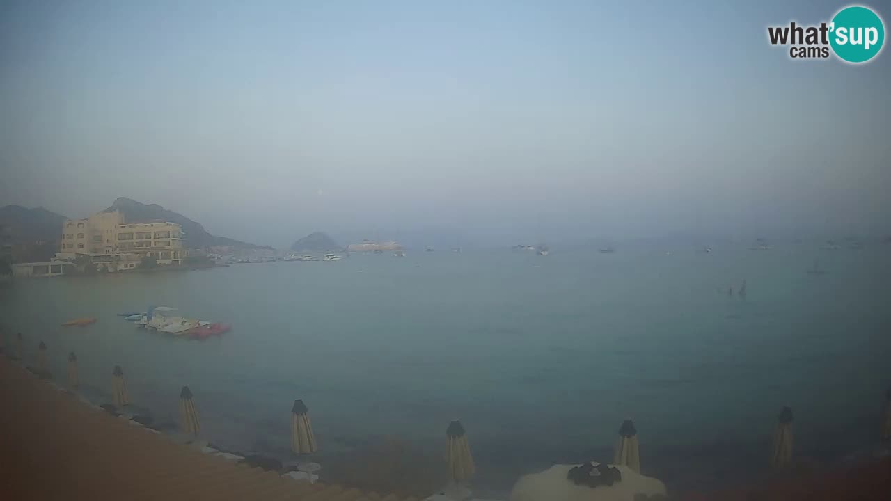 Webcam Terza Spiaggia Golfo Aranci – Vista mare in diretta