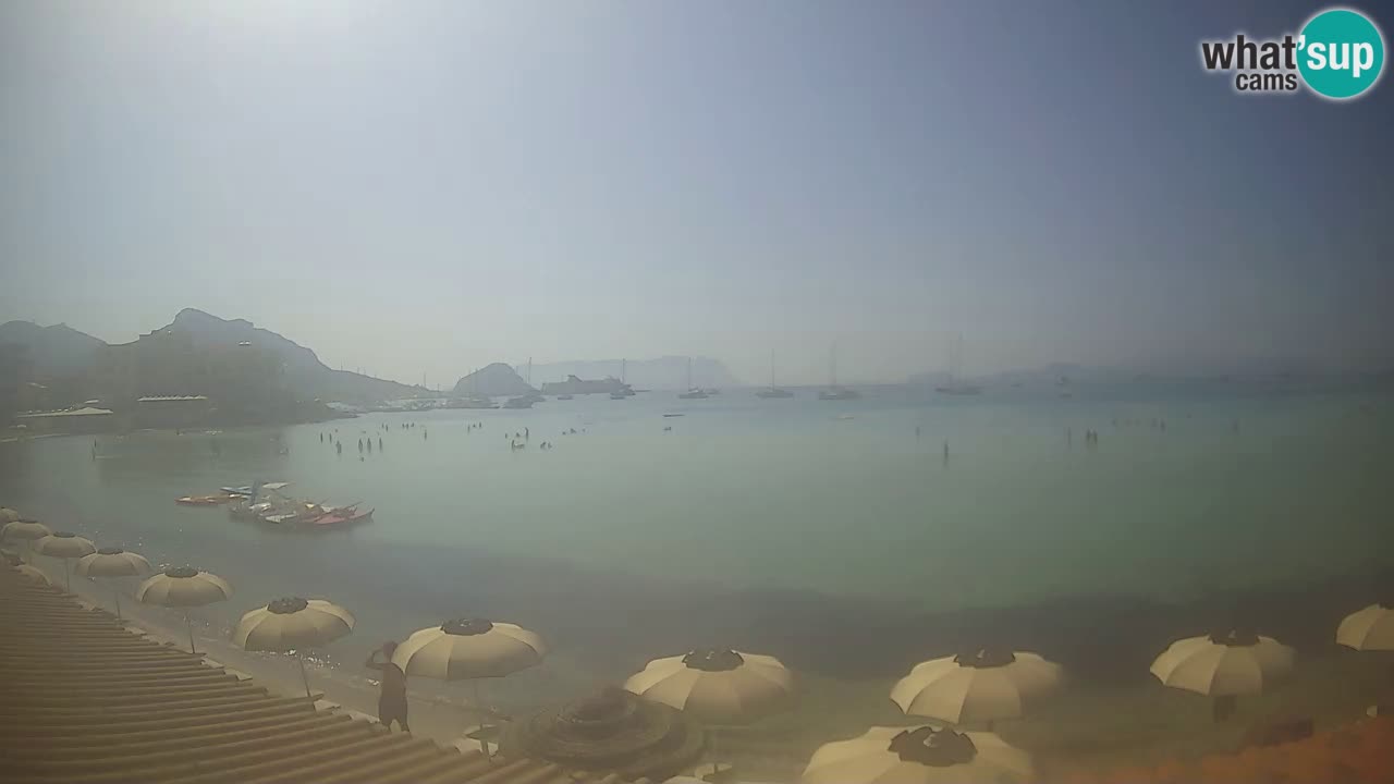 Webcam Terza Spiaggia Golfo Aranci – Vue en direct de la plage