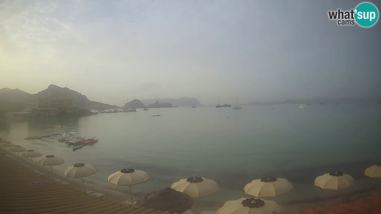 Webcam Terza Spiaggia Golfo Aranci – Vue en direct de la plage