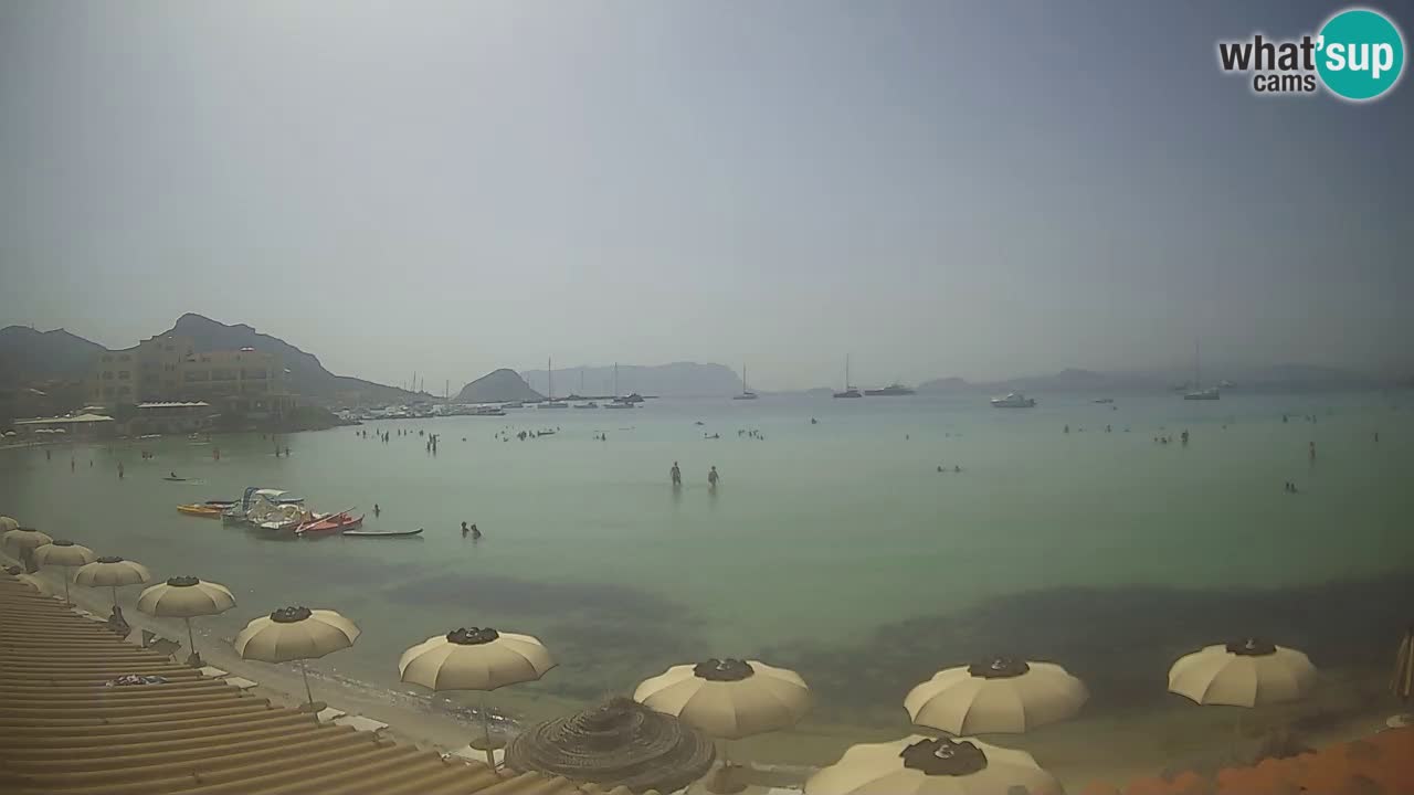 Webcam Terza Spiaggia Golfo Aranci – Liveblick auf den Strand