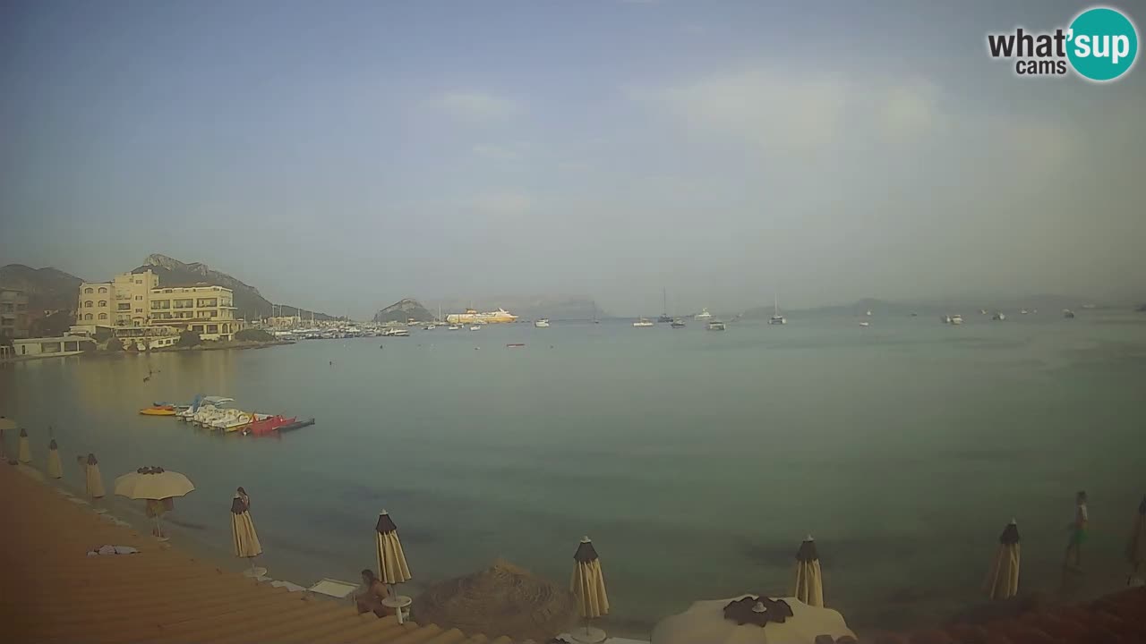 Webcam Terza Spiaggia Golfo Aranci – Vista en directo de la playa