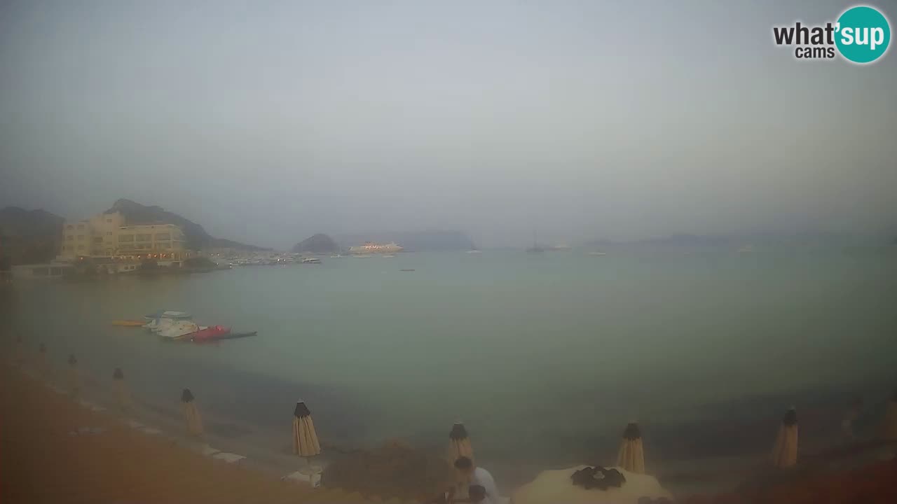 Webcam Terza Spiaggia Golfo Aranci – Vue en direct de la plage
