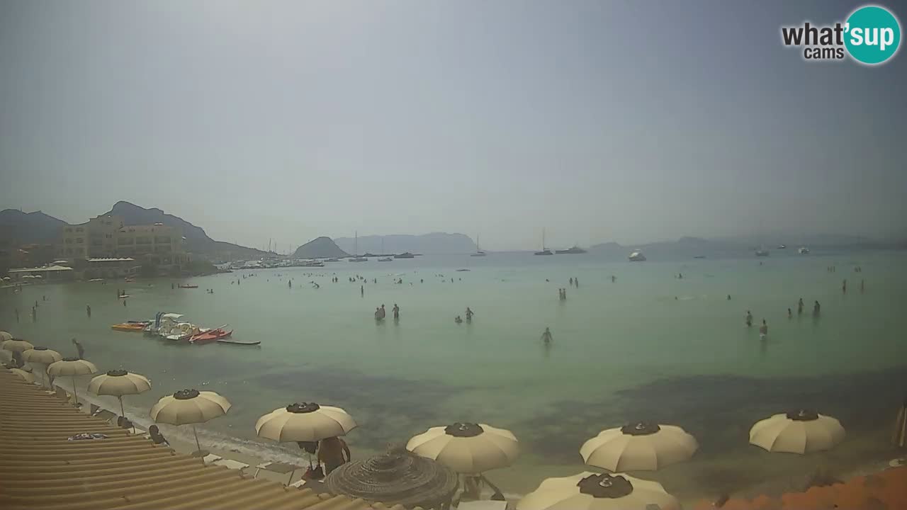 Webcam Terza Spiaggia Golfo Aranci – Liveblick auf den Strand