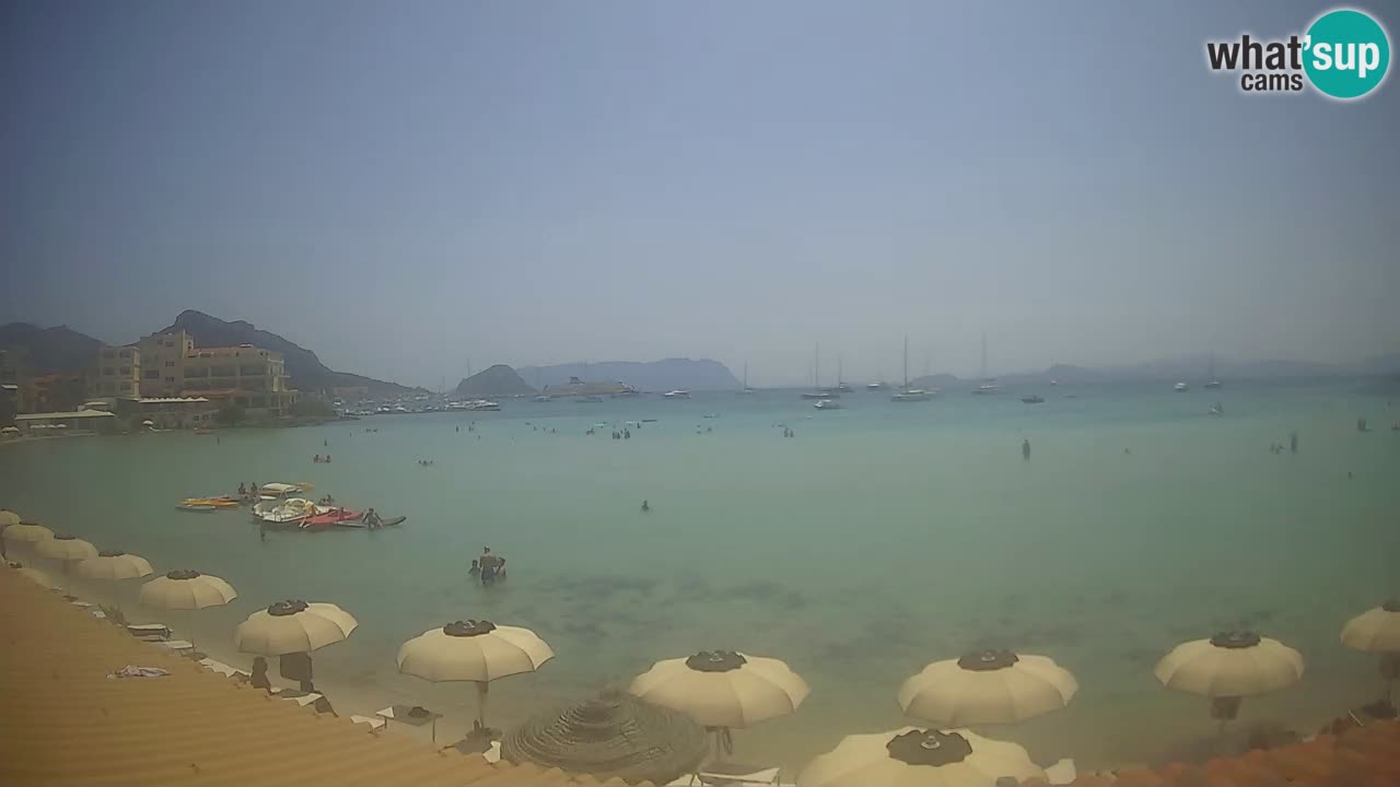Webcam Terza Spiaggia Golfo Aranci – Liveblick auf den Strand