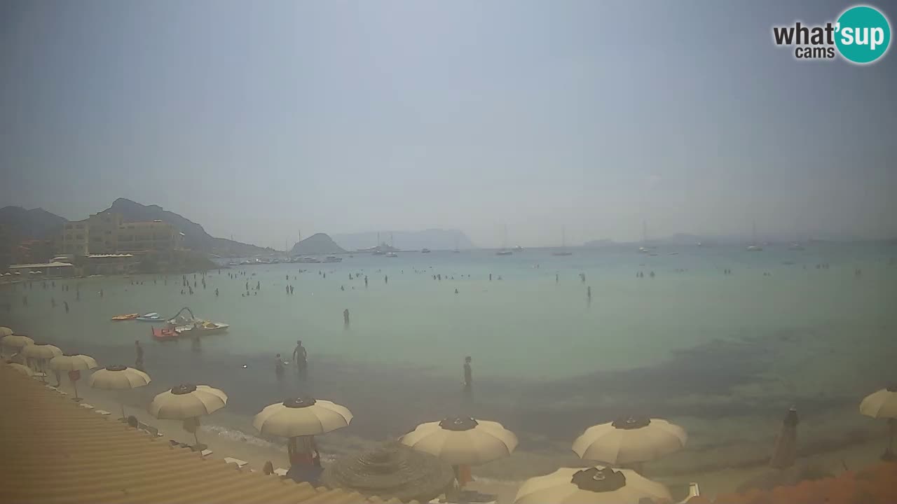 Web kamera Terza Spiaggia Golfo Aranci – Pogled uživo na plažu