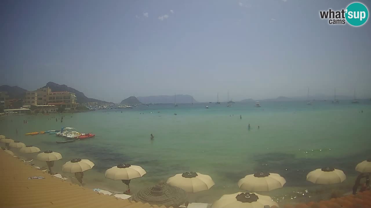 Webcam Terza Spiaggia Golfo Aranci – Vue en direct de la plage