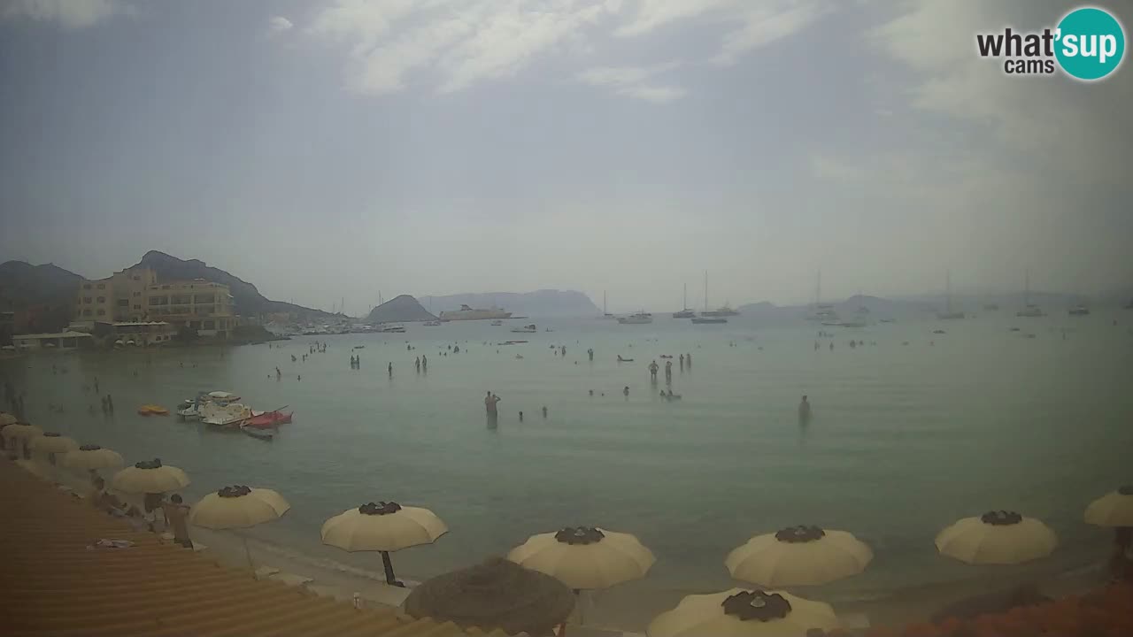 Webcam Terza Spiaggia Golfo Aranci – Liveblick auf den Strand