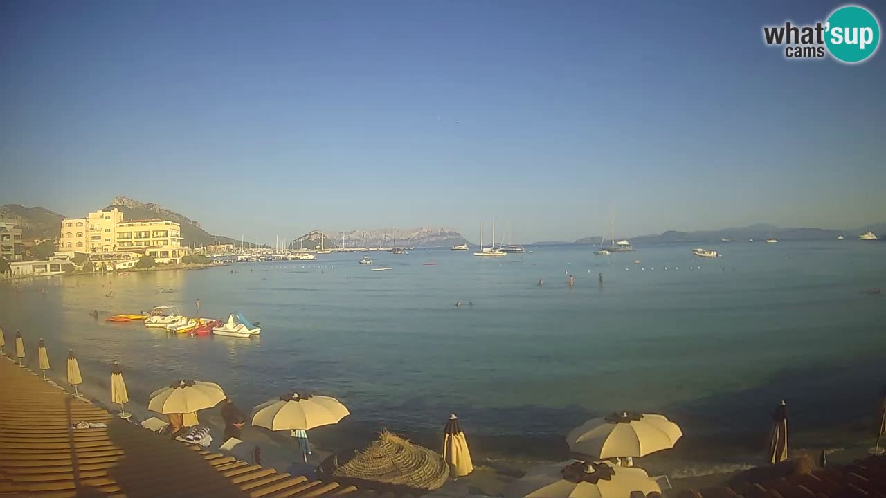 Webcam Terza Spiaggia Golfo Aranci – Vue en direct de la plage