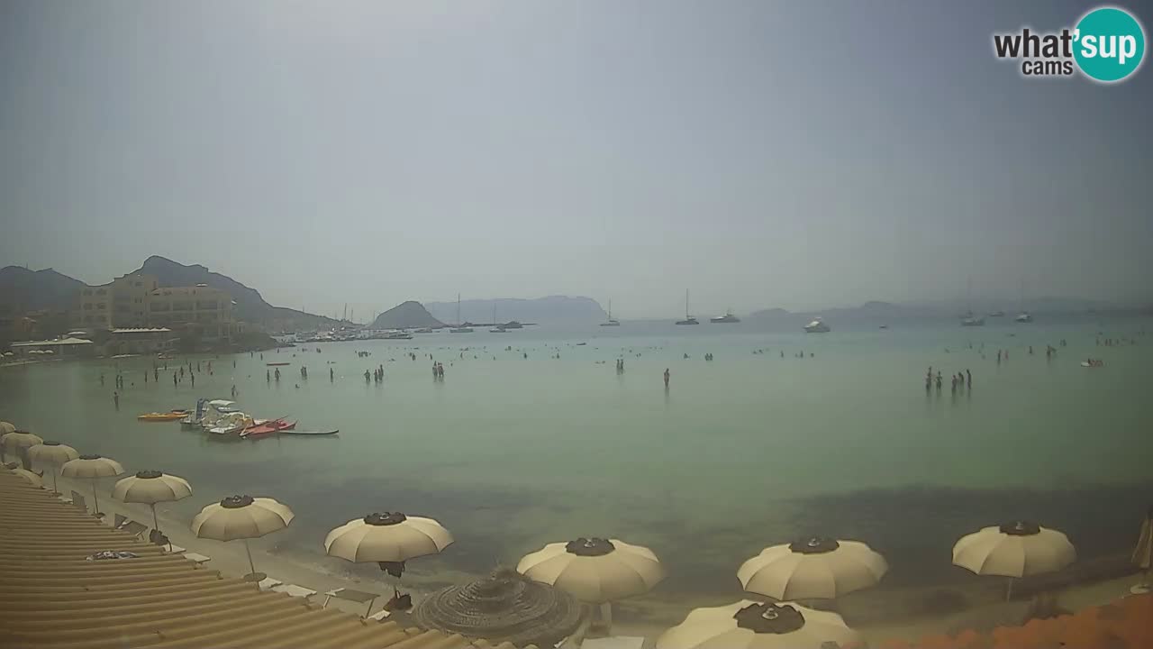 Webcam Terza Spiaggia Golfo Aranci – Vue en direct de la plage