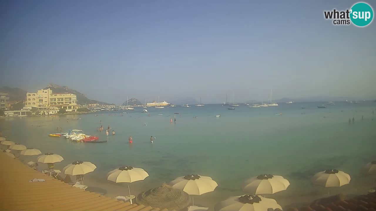 Webcam Terza Spiaggia Golfo Aranci – Vue en direct de la plage
