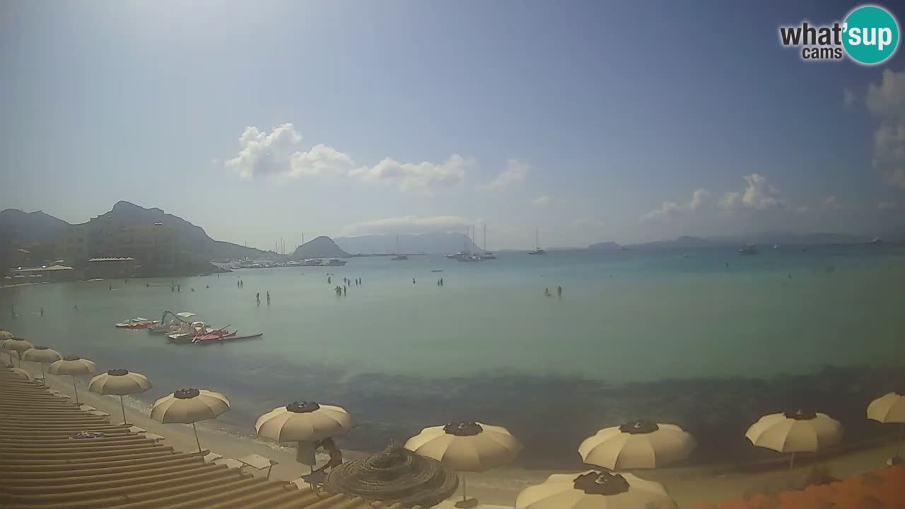 Webcam Terza Spiaggia Golfo Aranci – Vue en direct de la plage