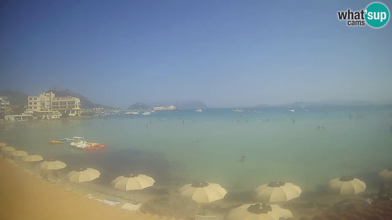 Webcam Terza Spiaggia Golfo Aranci – Vista en directo de la playa