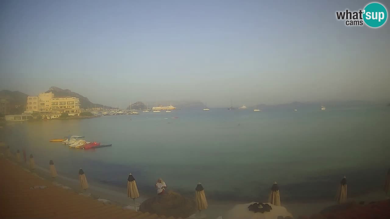 Web kamera Terza Spiaggia Golfo Aranci – Pogled uživo na plažu