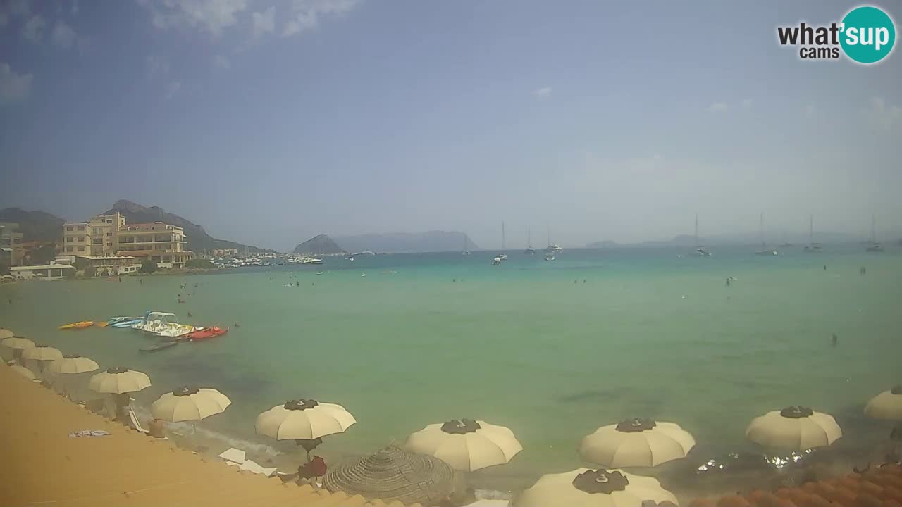 Webcam Terza Spiaggia Golfo Aranci – Liveblick auf den Strand