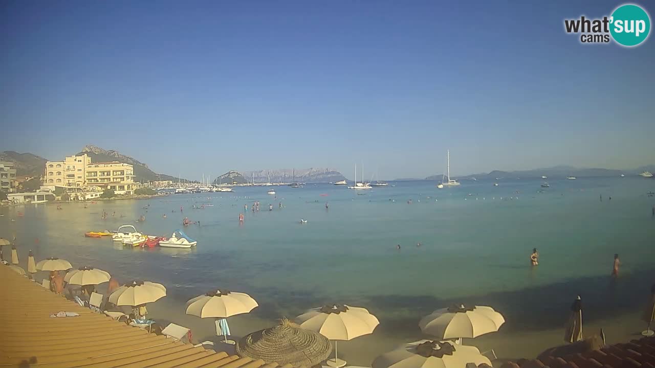 Webcam Terza Spiaggia Golfo Aranci – Liveblick auf den Strand